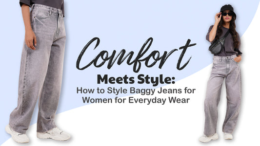 How to Style Baggy Jeans for Women Blog Banner