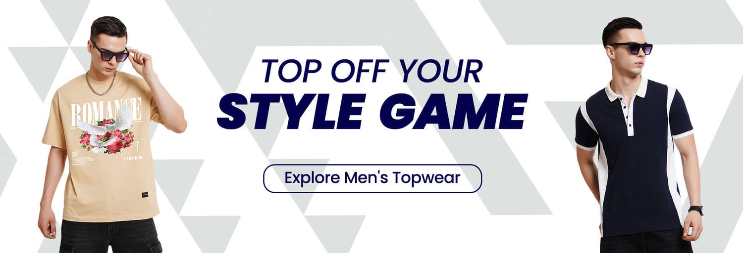 Men Topwear Banner
