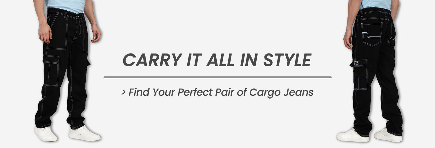 Cargo Jeans Men Collection Banner