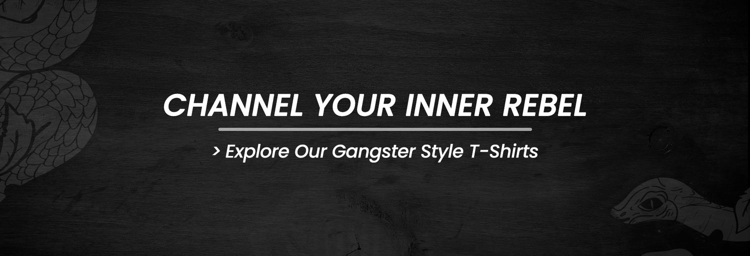 Gangster Theme T-Shirt Collection Banner