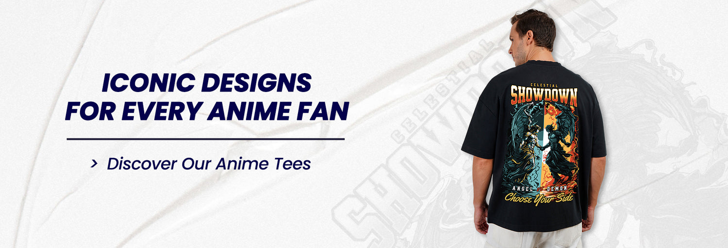 Anime T-Shirt Collection Banner