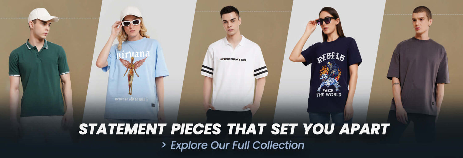 Discover T-Shirts, Denims, Joggers And Streetwear