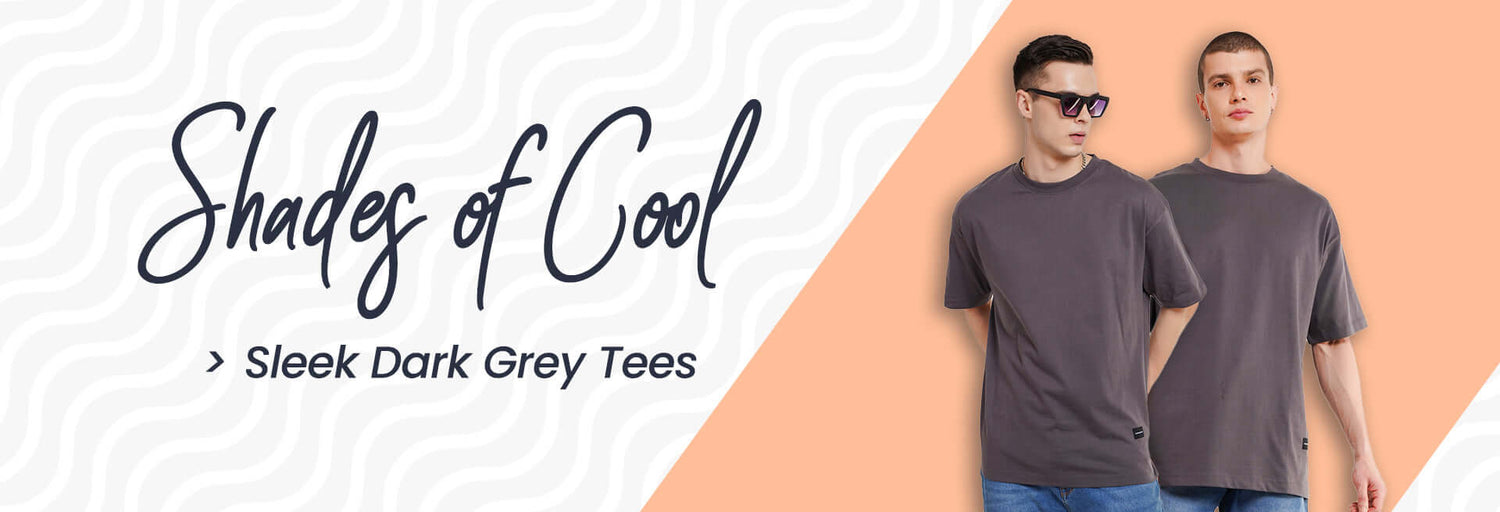 Dark Grey T-Shirt Banner