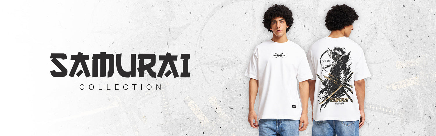 Samurai T-Shirt Collection Banner