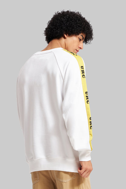 Bright White Raglan Sweatshirt Pic 5