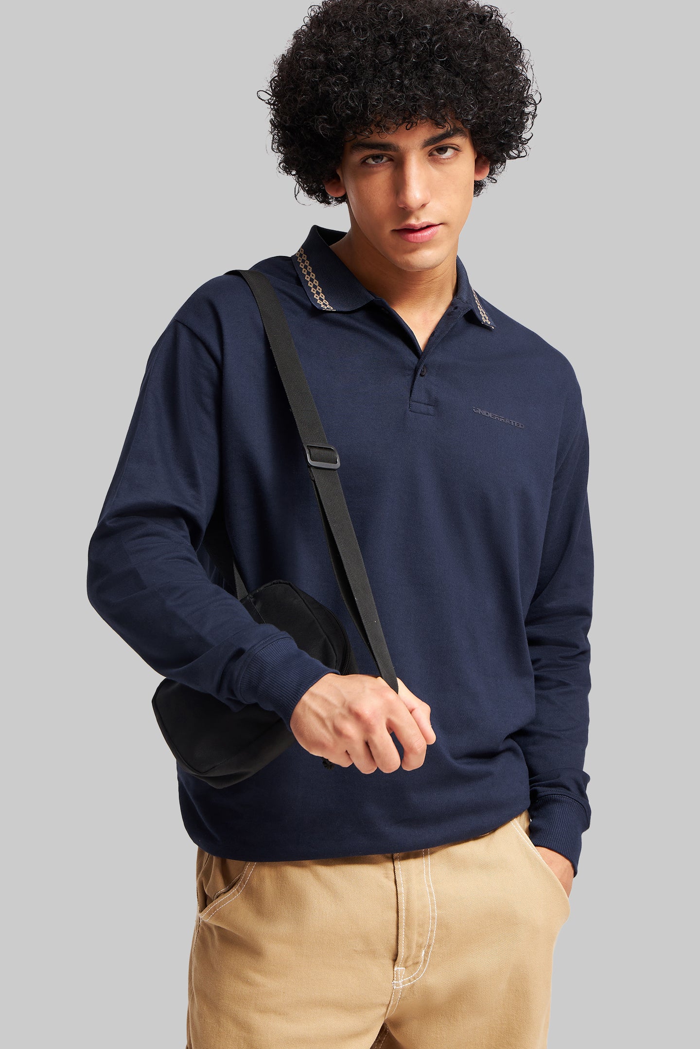 Navy Urban Men's Polo Pic 4