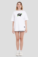 Bang White Printed T-Shirt