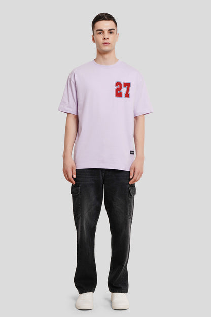 27 Lilac Printed T-Shirt