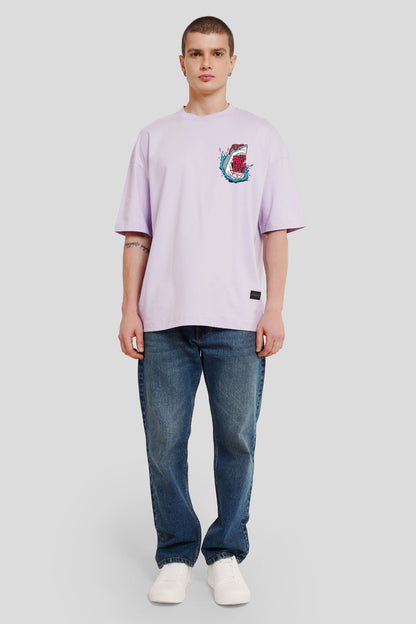 Happy Hour Lilac Printed T-Shirt