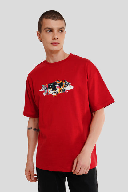 Impossible Red Printed T-Shirt