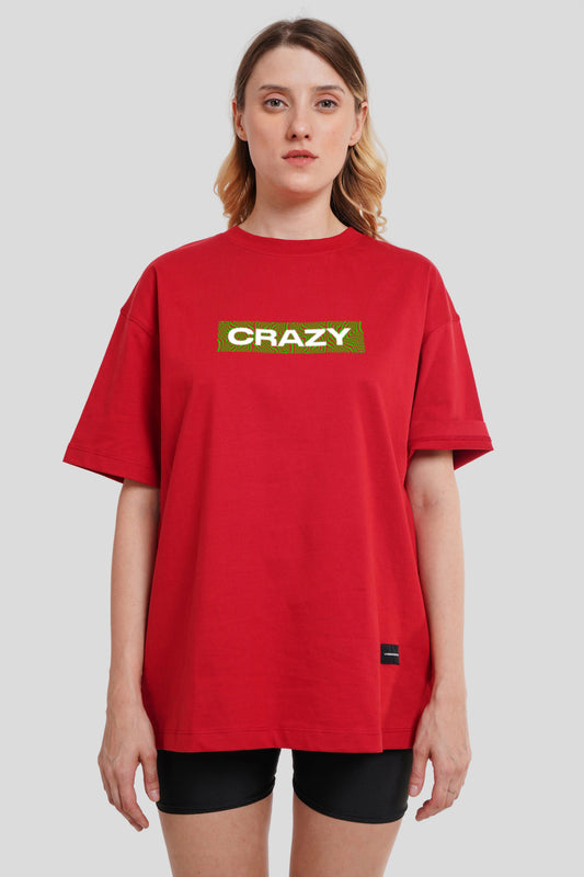 Crazy Red Printed T-Shirt