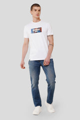 Underrated Essentials White Printed T-Shirt