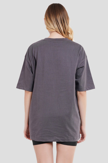 Underrated Minimalist Typography Dark Grey Printed T-Shirt