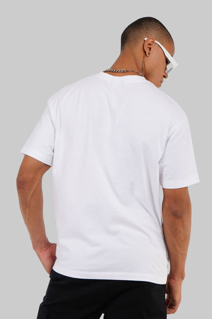 Discover White Oversized Fit T-Shirt Men