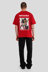 Impossible Red Printed T-Shirt