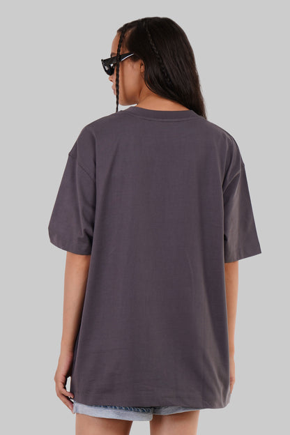 Not Be Misled By Others Dark Grey Printed T-Shirt