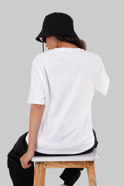 Butterfly Trap White Boyfriend Fit T-Shirt Women