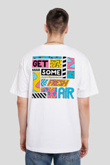 Pop Art Vibes White Printed T-Shirt