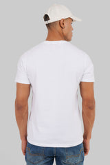 Go Skate White Regular Fit T-Shirt Men