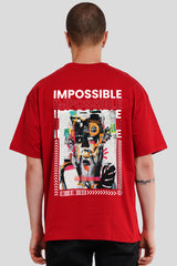 Impossible Red Printed T-Shirt