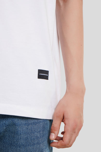 Bang White Printed T-Shirt