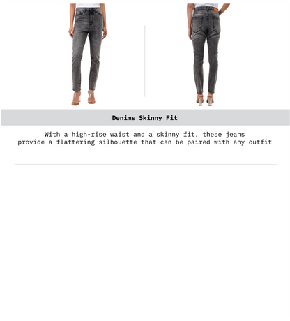 Fit Guide Of Skinny Fit Women Denim