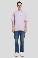 Money Is The Motive Lilac Printed T-Shirt