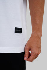 Underrated World White Baggy Fit T-Shirt Men Pic 3