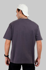 Dice Spring 24 Dark Grey Oversized Fit T-Shirt Men