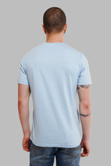 Do What You Are Good At Powder Blue Regular Fit T-Shirt Men