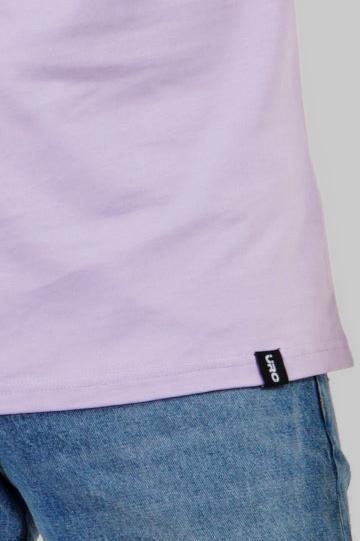 Belong To Your New Style Lilac Regular Fit T-Shirt Men