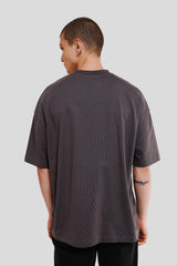 Only Drip Dark Grey Printed T-Shirt