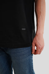 Another Day Another Dollar Black Printed T Shirt Men Oversized Fit With Front Design Pic 2