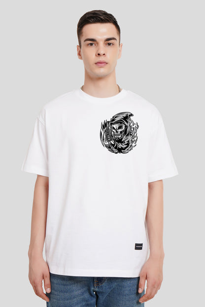 Haunted White Printed T-Shirt