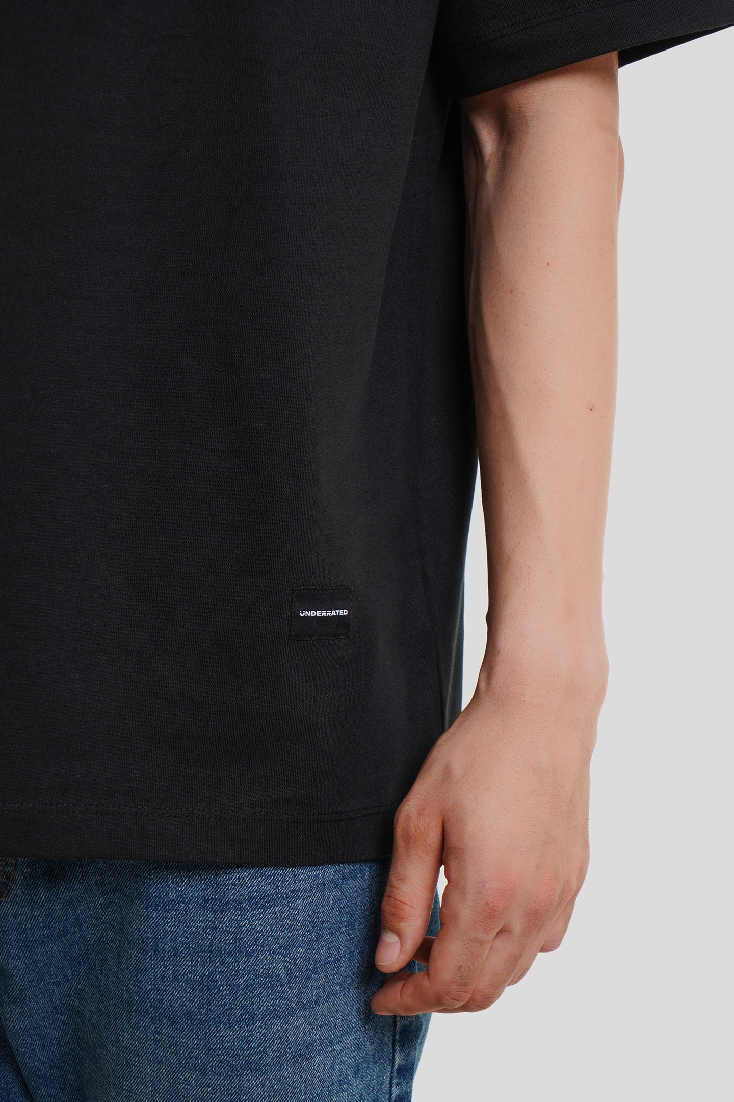 Limited Edition 2 Black Oversized Fit T-Shirt Men Pic 3