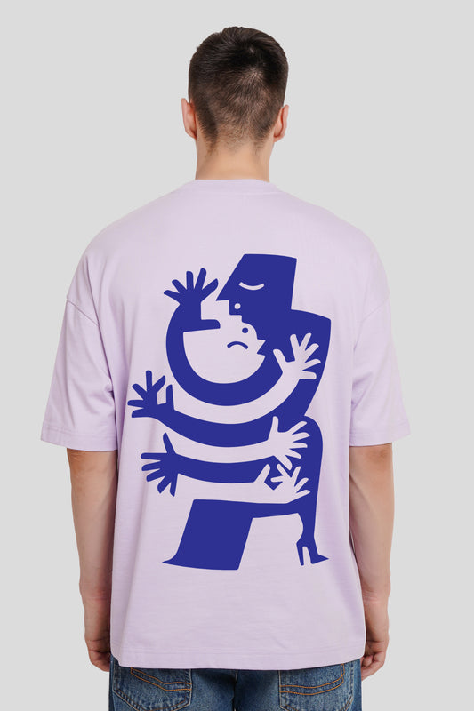 The Complexity Of Simplicity Lilac Printed T-Shirt