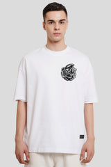 Haunted White Printed T-Shirt