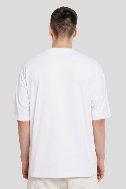 I Want My Money White Printed T-Shirt Men Baggy Fit