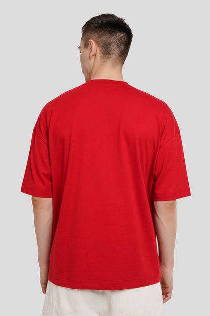 Street Racer Red Printed T-Shirt