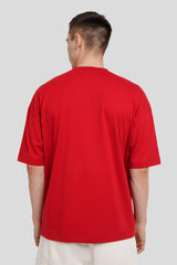 Another Day Another Dollar Red Printed T-Shirt