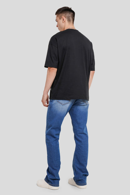 Balance Black Baggy Fit T-Shirt Men Pic 5