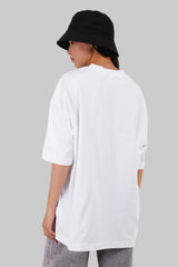 Fearless Spark White Baggy Fit T-Shirt Women