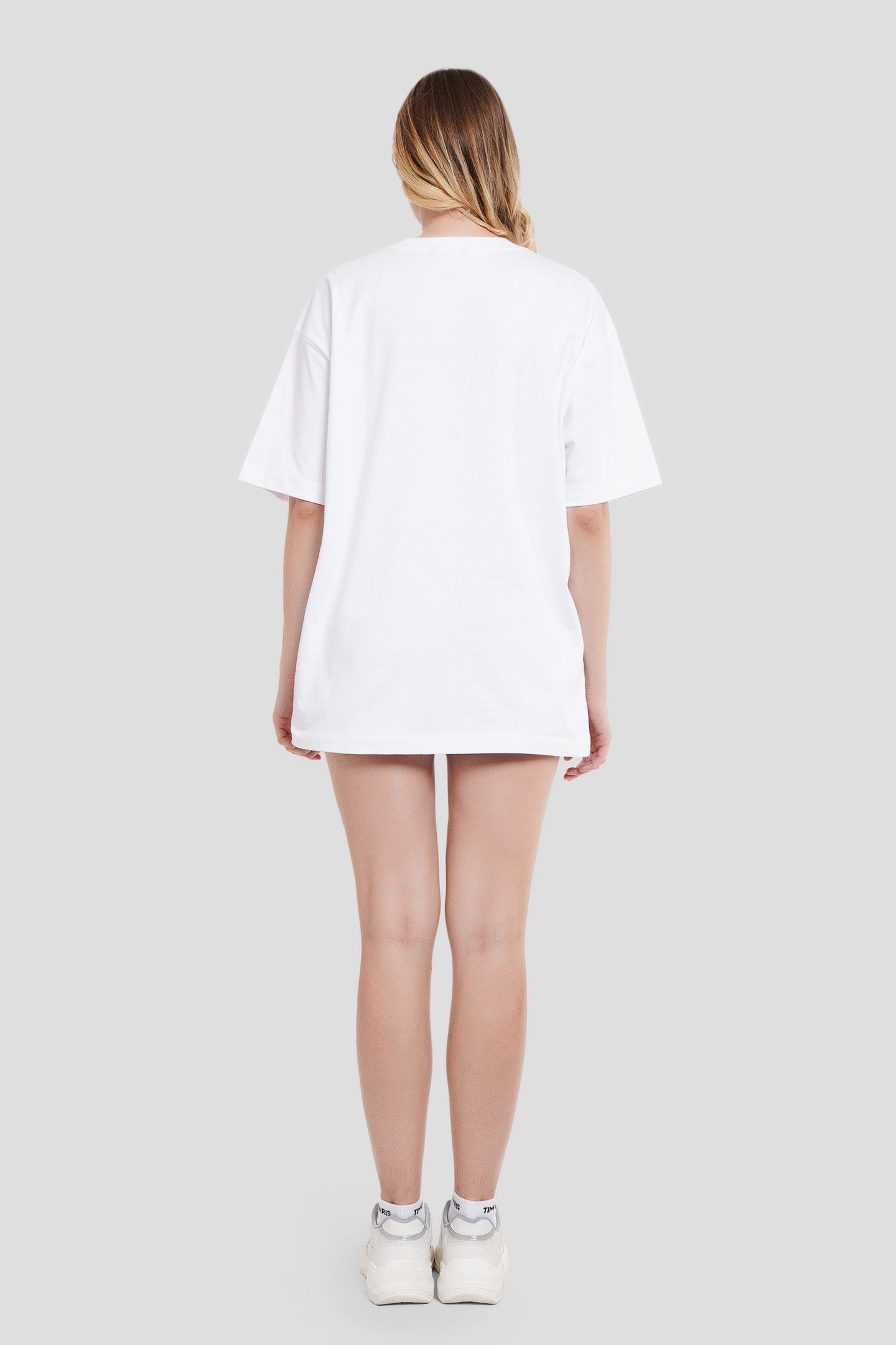 Champion White Oversized Fit T-Shirt Women