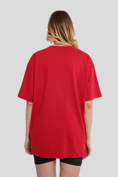 Street Racer Red Printed T-Shirt