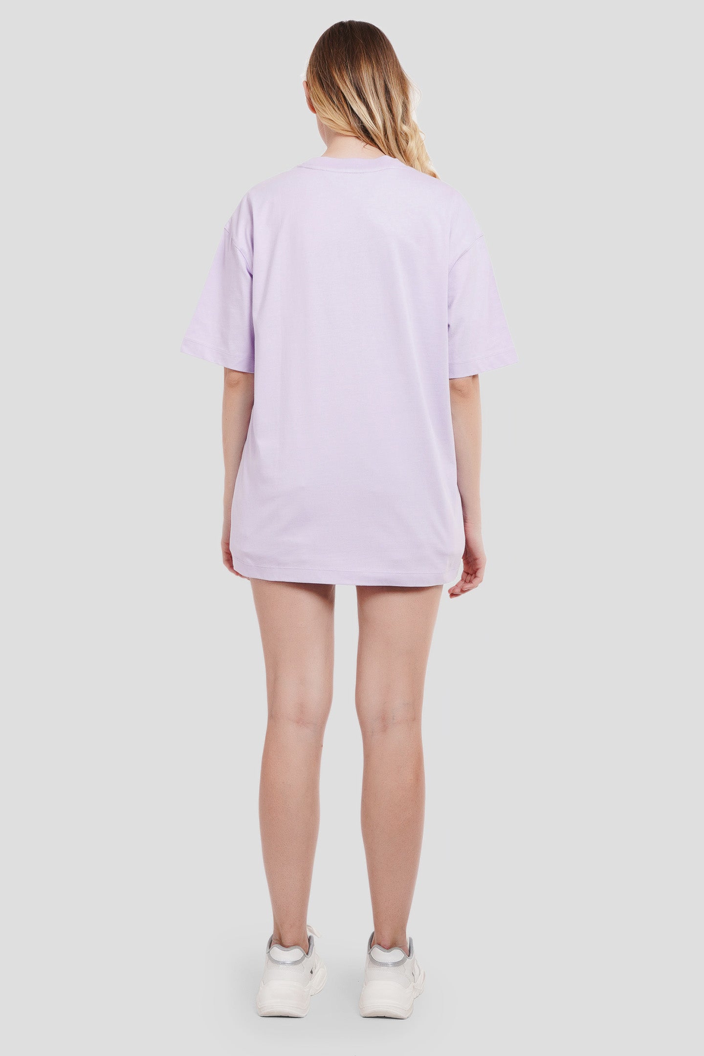 Eww! People Lavender Oversized Fit T-Shirt Women Pic 4