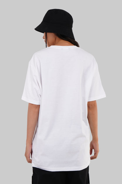 Mental Breakdown White Boyfriend Fit T-Shirt Women Pic 3