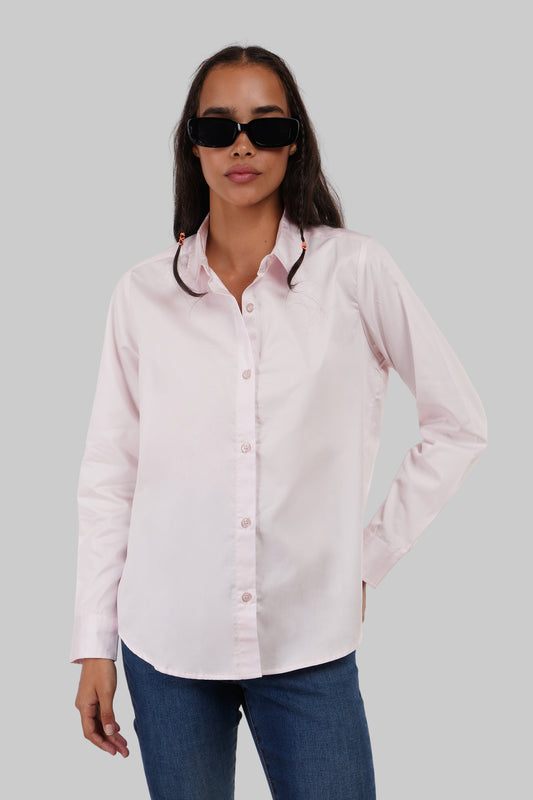 Baby Pink Regular Fit Shirt