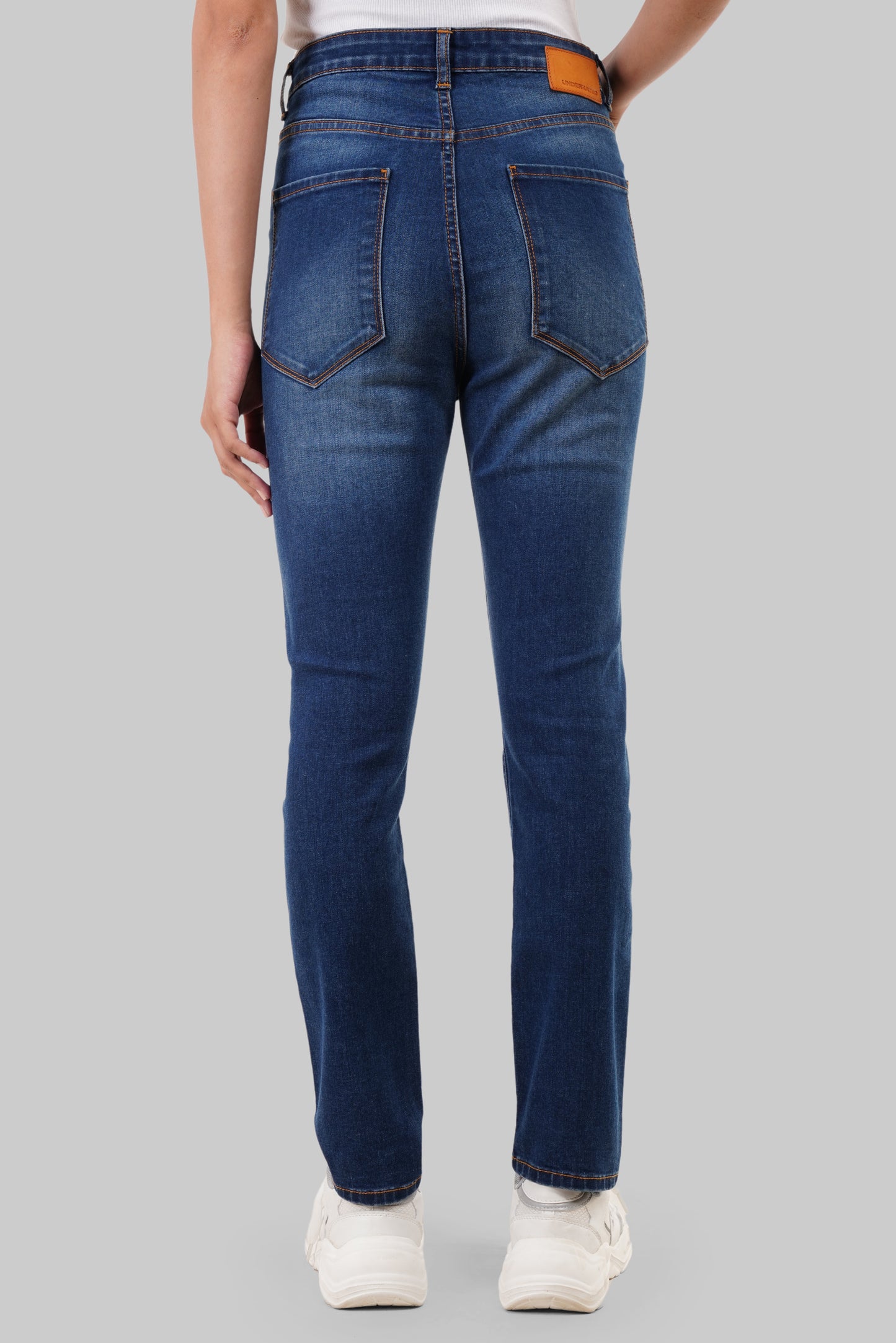 Indigo High Rise Skinny Women Jeans Pic 3