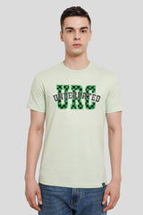 Underrated Champion Pastel Green Regular Fit T-Shirt Men