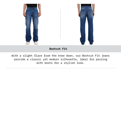 Fit Guide Of Men Bootcut Fit Denim